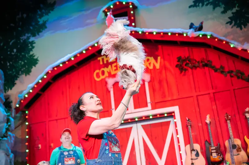 dog performing trick