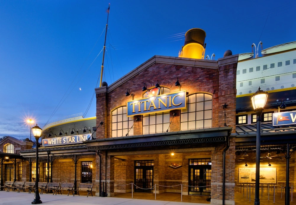 Titanic Museum Attraction in Pigeon Forge